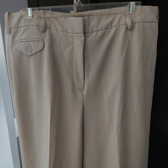 Sandro Sportwear Women's High Waist Wide Leg Ankle Length Pants Size 16 - Picture 1 of 12